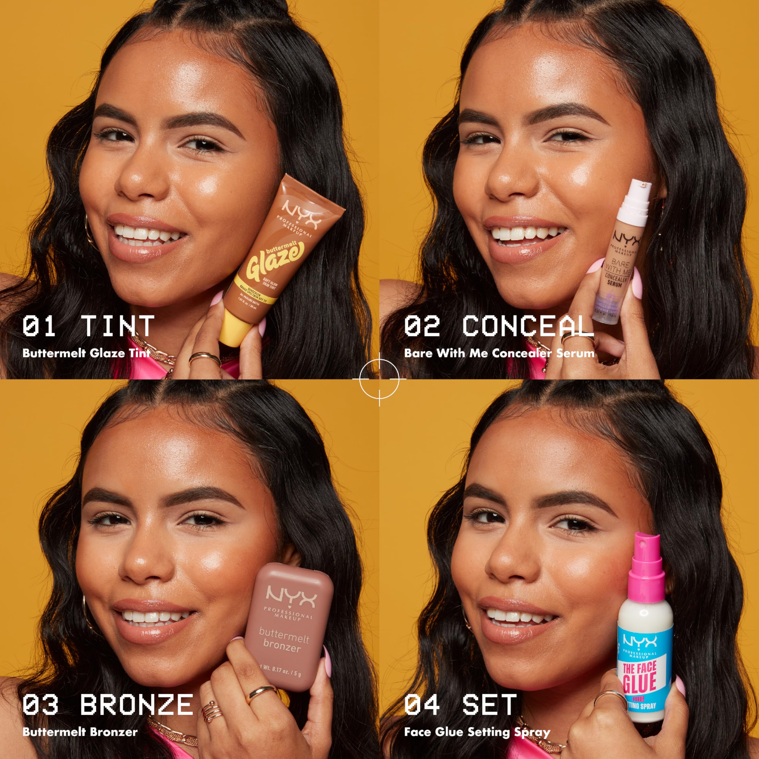NYX PROFESSIONAL MAKEUP Buttermelt Glaze Skin Tint + SPF 30 – Up To 12HR Wear, 05 Chai Butta