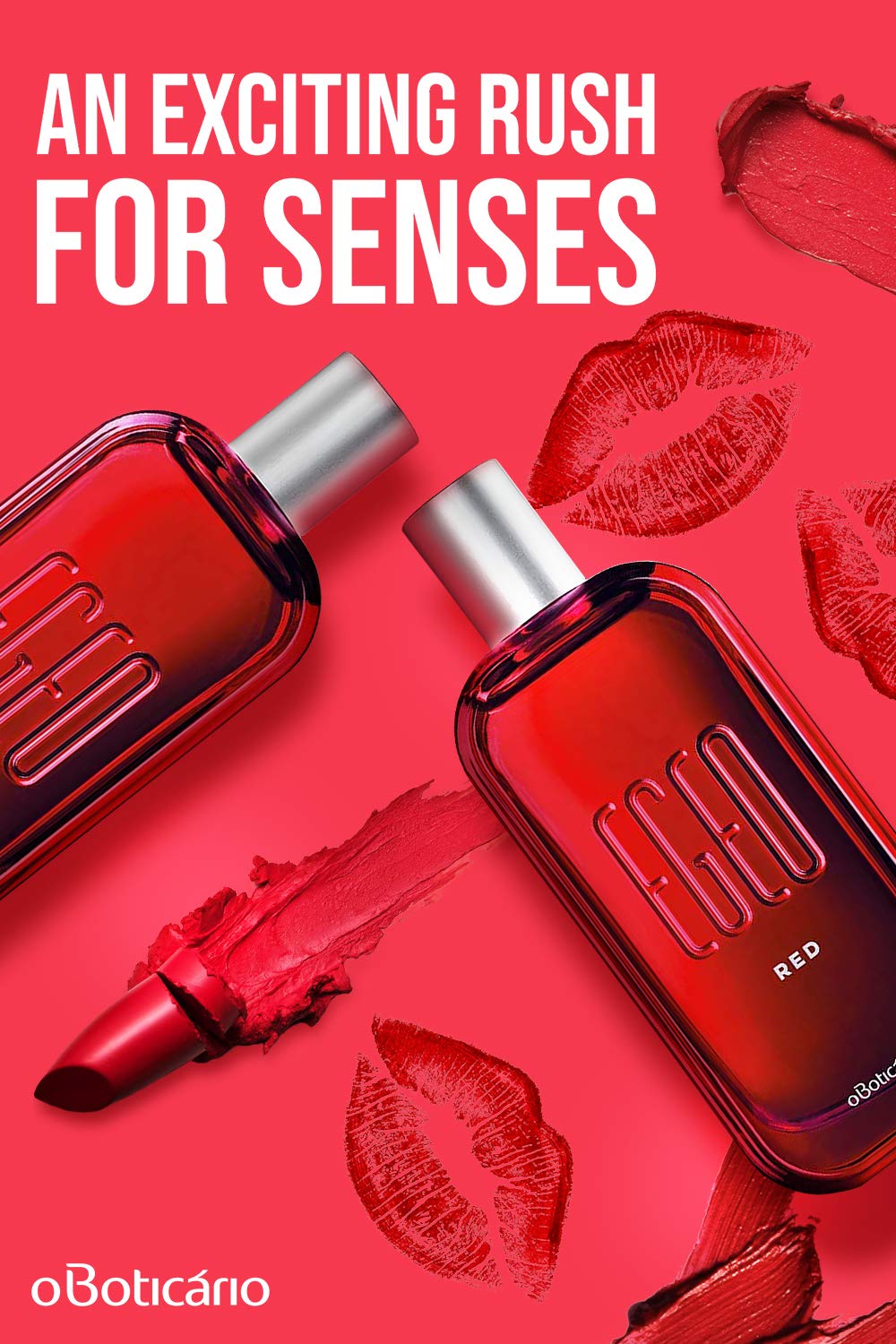 O BOTICARIO Egeo Red Eau de Toilette for Women – Long-Lasting, Spicy & Fruity (3 fl oz)