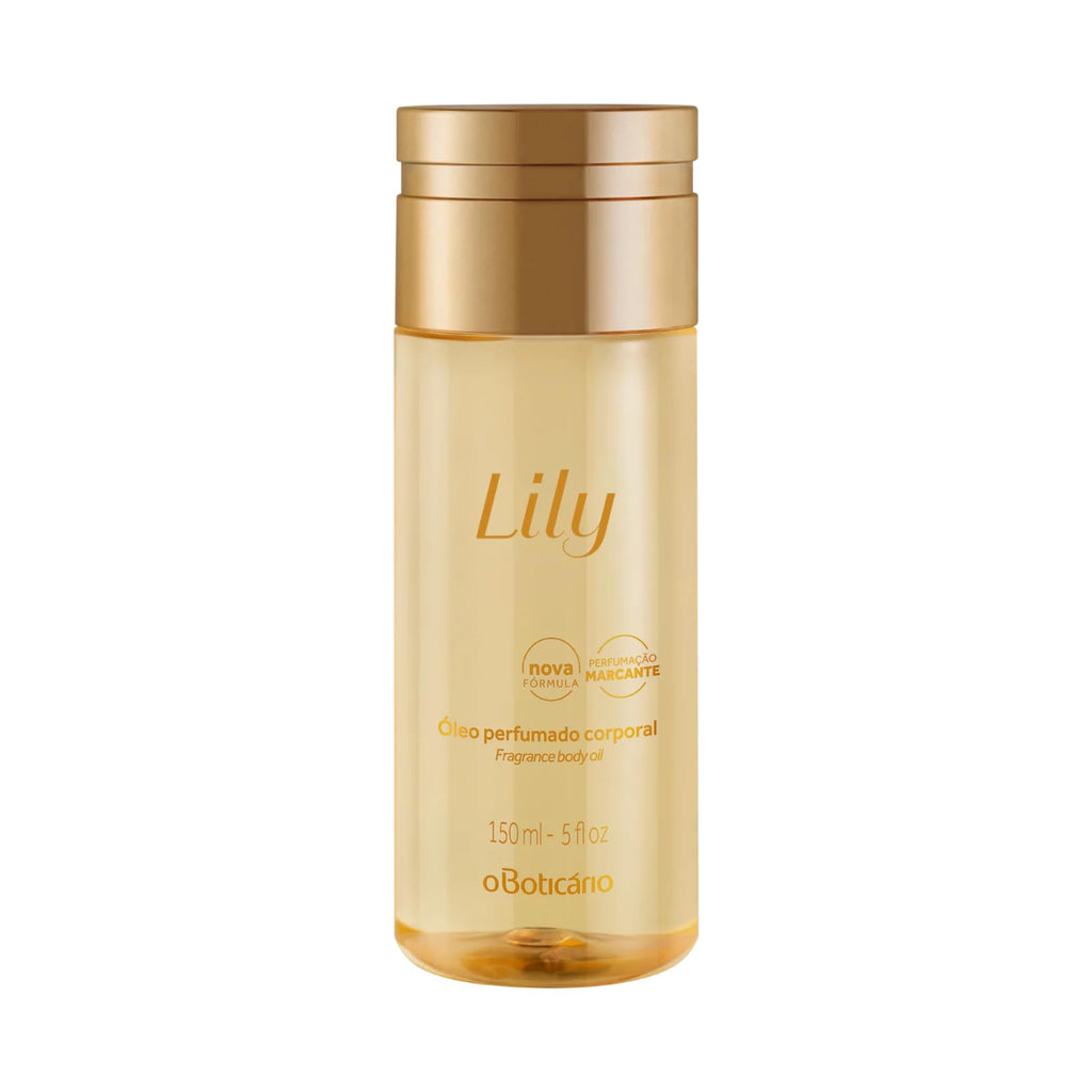 Lily Scented Body Oil by O BOTICÁRIO | Lightweight, Fast-Absorbing Moisturizer