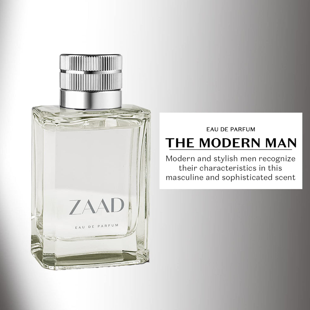 O BOTICARIO Zaad Eau de Parfum – Long-Lasting Fresh & Woody Men’s Cologne, 3.2 oz