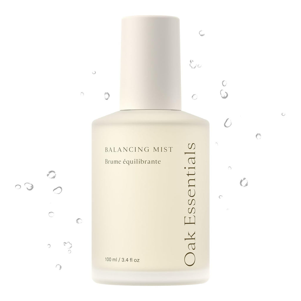 Oak Essentials Balancing Mist – Rose Water & Aloe Hydrating Face Toner (3.4 oz)