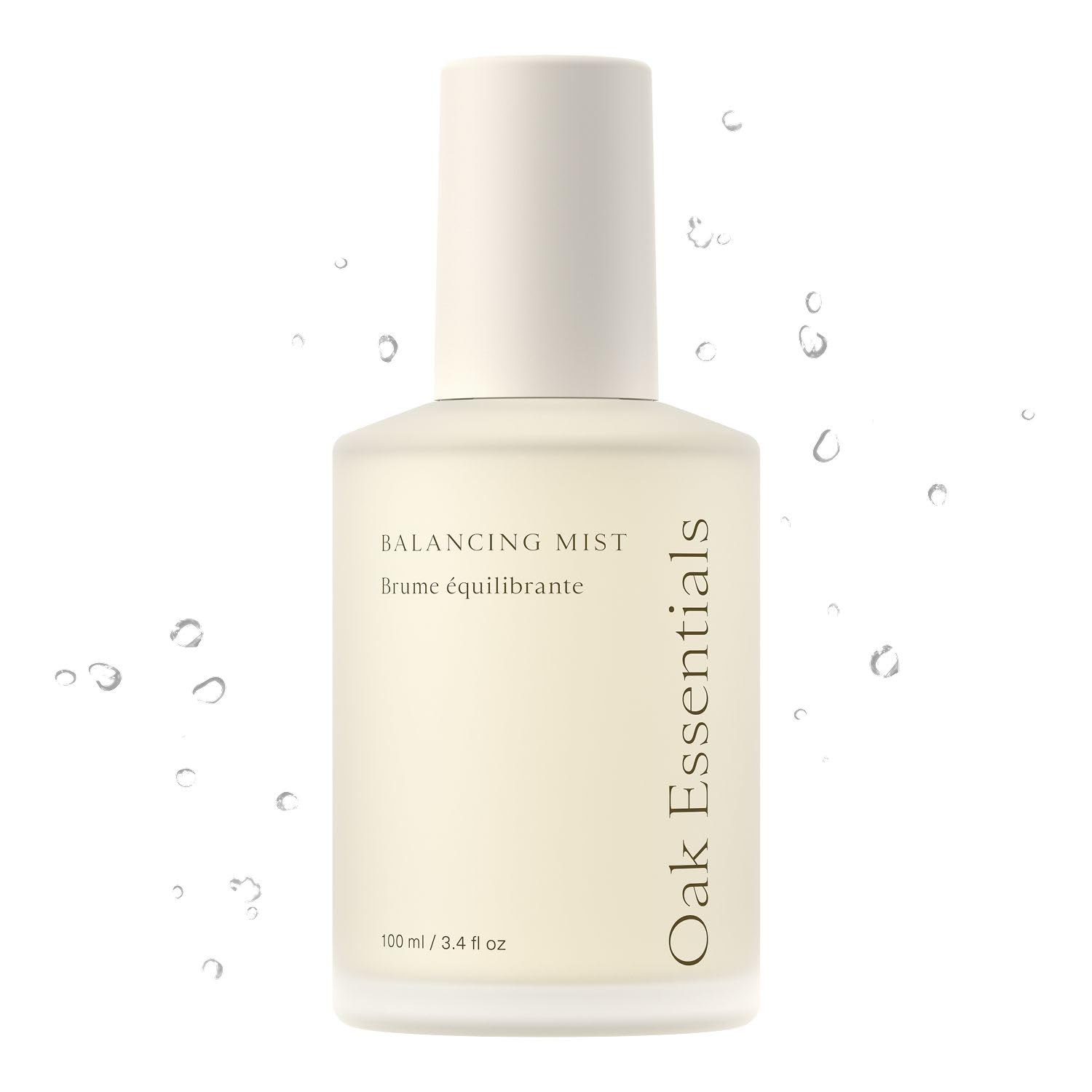 Oak Essentials Balancing Mist – Rose Water & Aloe Hydrating Face Toner (3.4 oz)