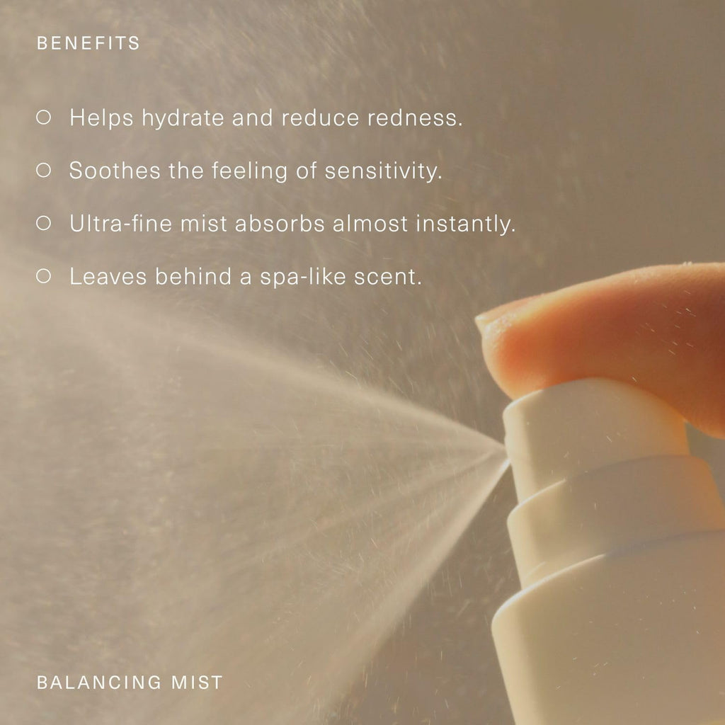 Oak Essentials Balancing Mist – Rose Water & Aloe Hydrating Face Toner (3.4 oz)