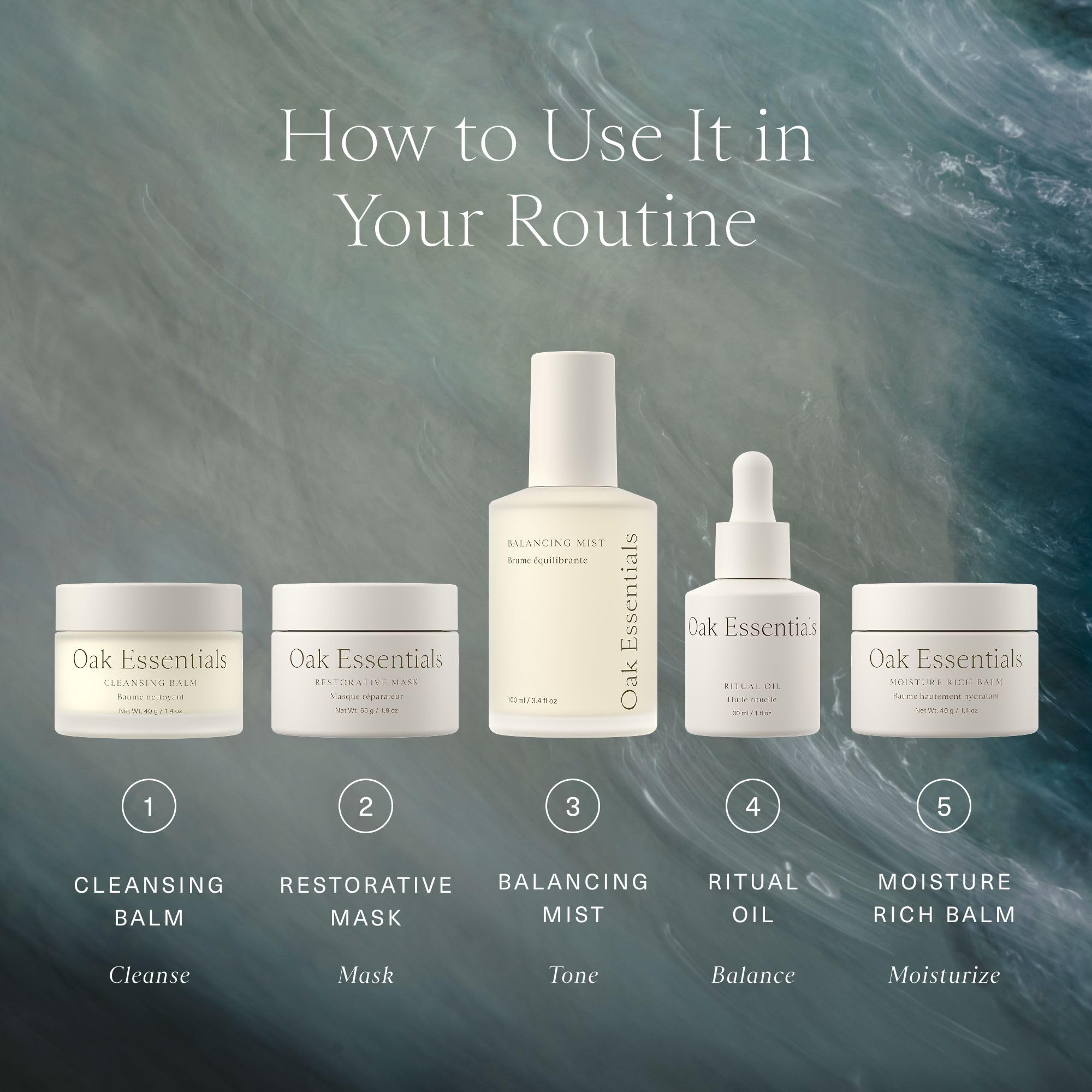 Oak Essentials Ritual Oil – Lightweight Blue Tansy Facial Oil for Balance & Radiance