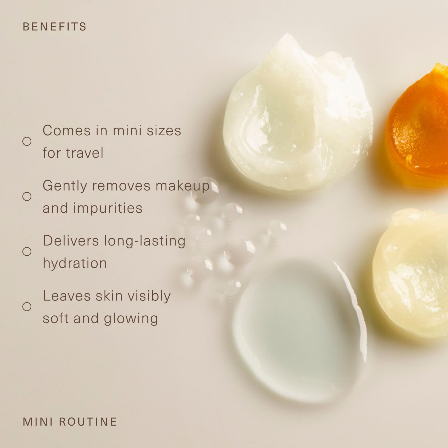 Oak Essentials Mini Routine – Travel-Size Clean Skincare Set (Cleanser, Mask, Balm, Oil & Toner)