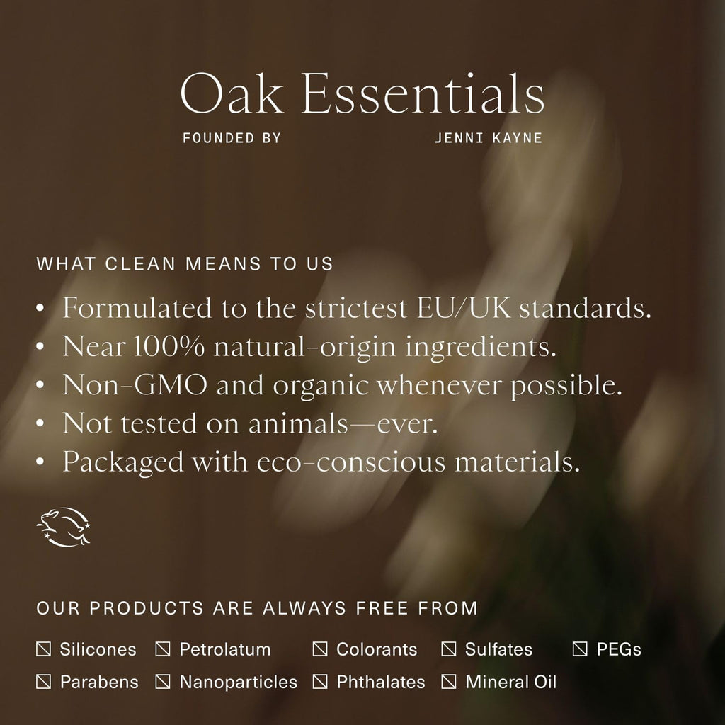 Oak Essentials Mini Routine – Travel-Size Clean Skincare Set (Cleanser, Mask, Balm, Oil & Toner)