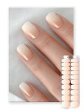 OAUEE Sunset Nectar Semi-Cured Gel Nail Strips | Built-In Gel Top Coat | UV Light Required