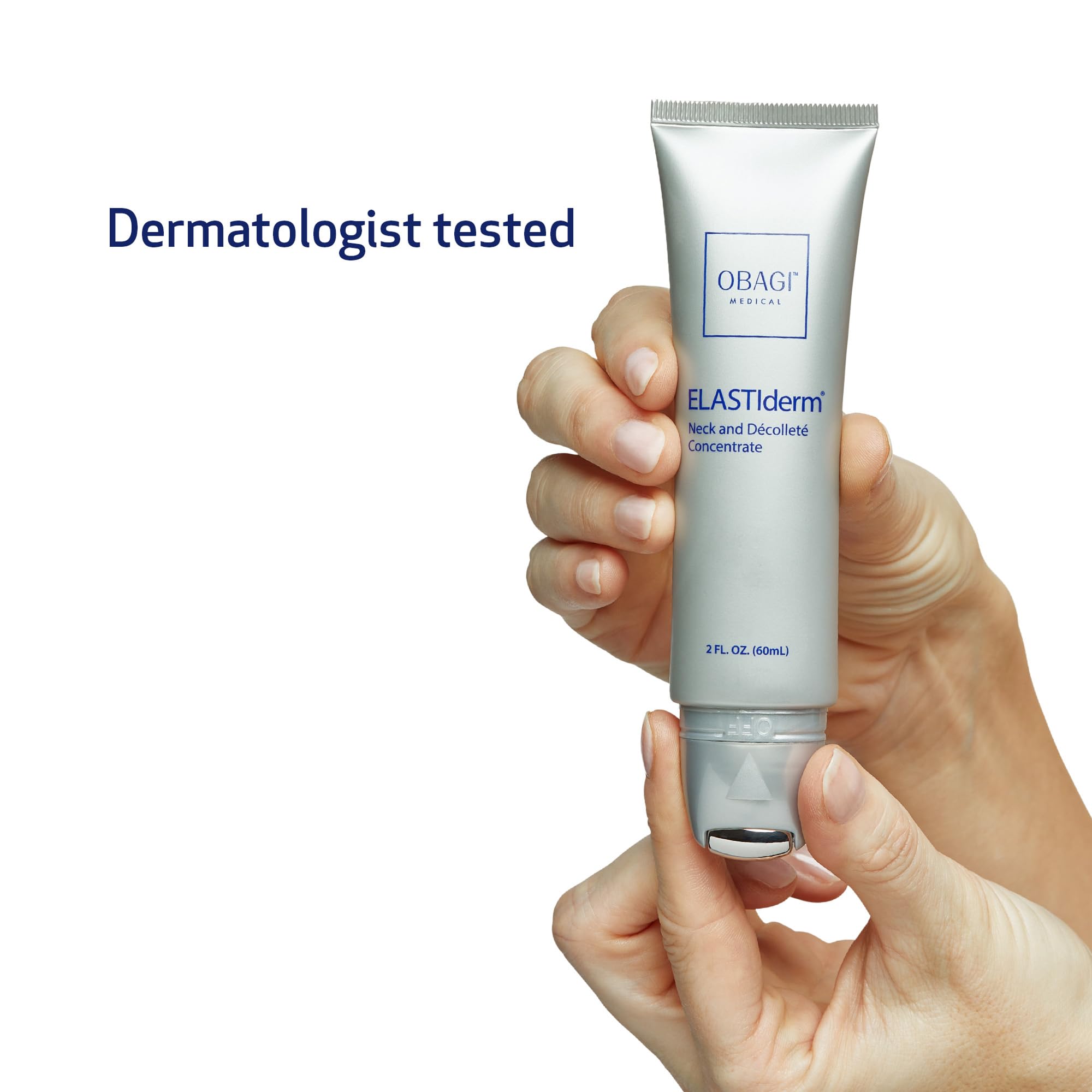 Obagi ELASTIderm Neck & Décolleté Lifting Concentrate – Bi-Mineral Contour Complex, Retinoid & Alpha-Arbutin, 2 oz