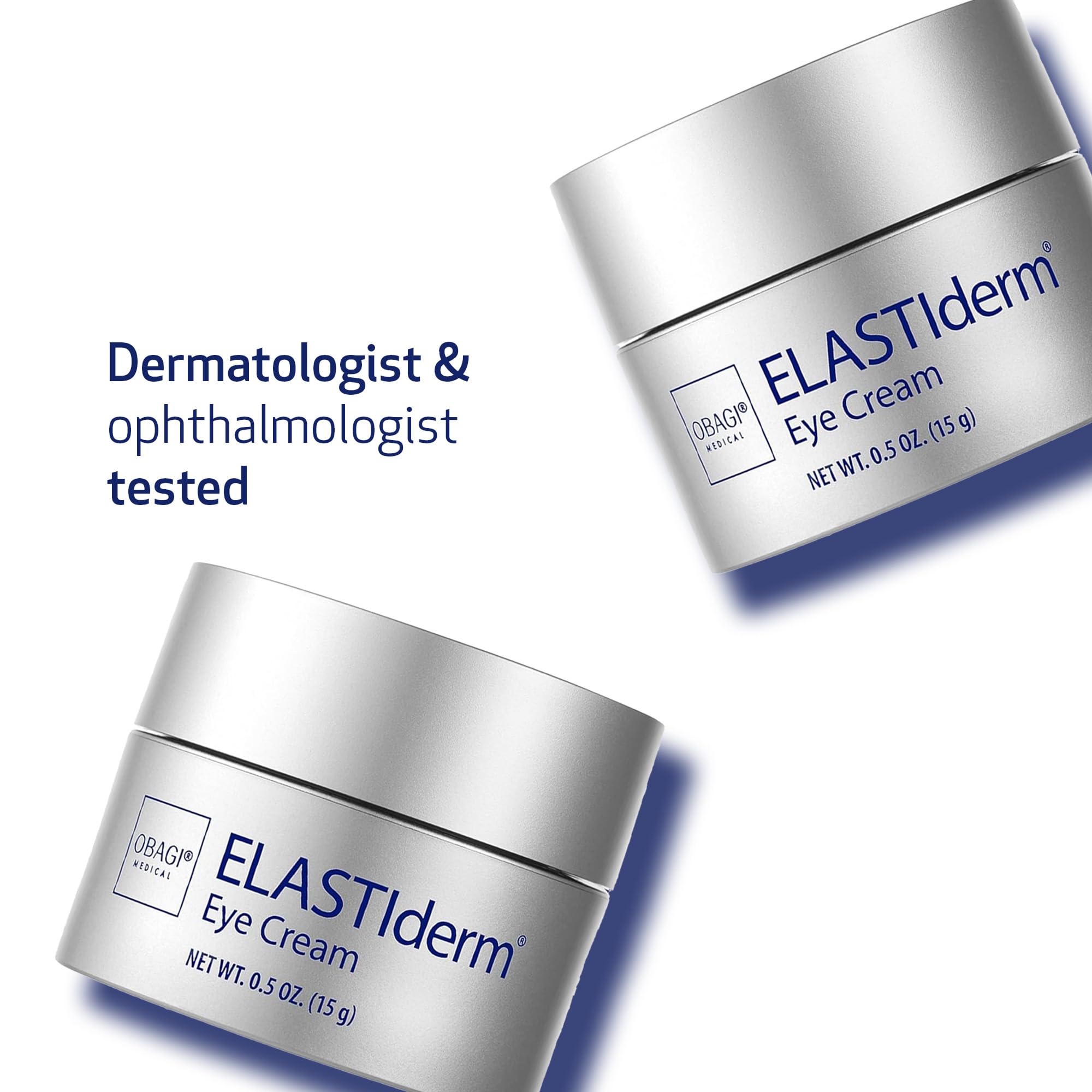 Obagi ELASTIderm Eye Cream – Lightweight, Clinically Proven to Reduce Fine Lines & Wrinkles | Two Pack (2 × 0.5 oz)