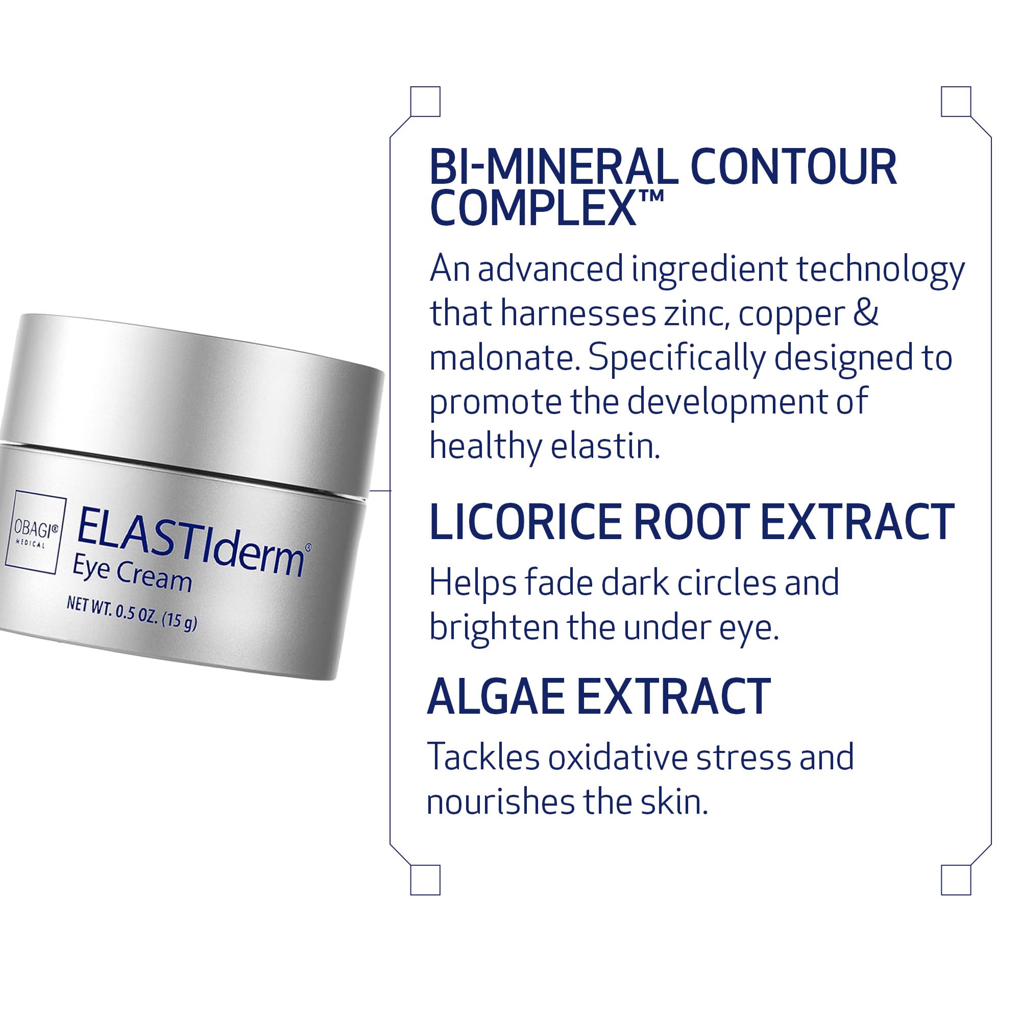 Obagi ELASTIderm Eye Cream – Lightweight, Clinically Proven to Reduce Fine Lines & Wrinkles | Two Pack (2 × 0.5 oz)