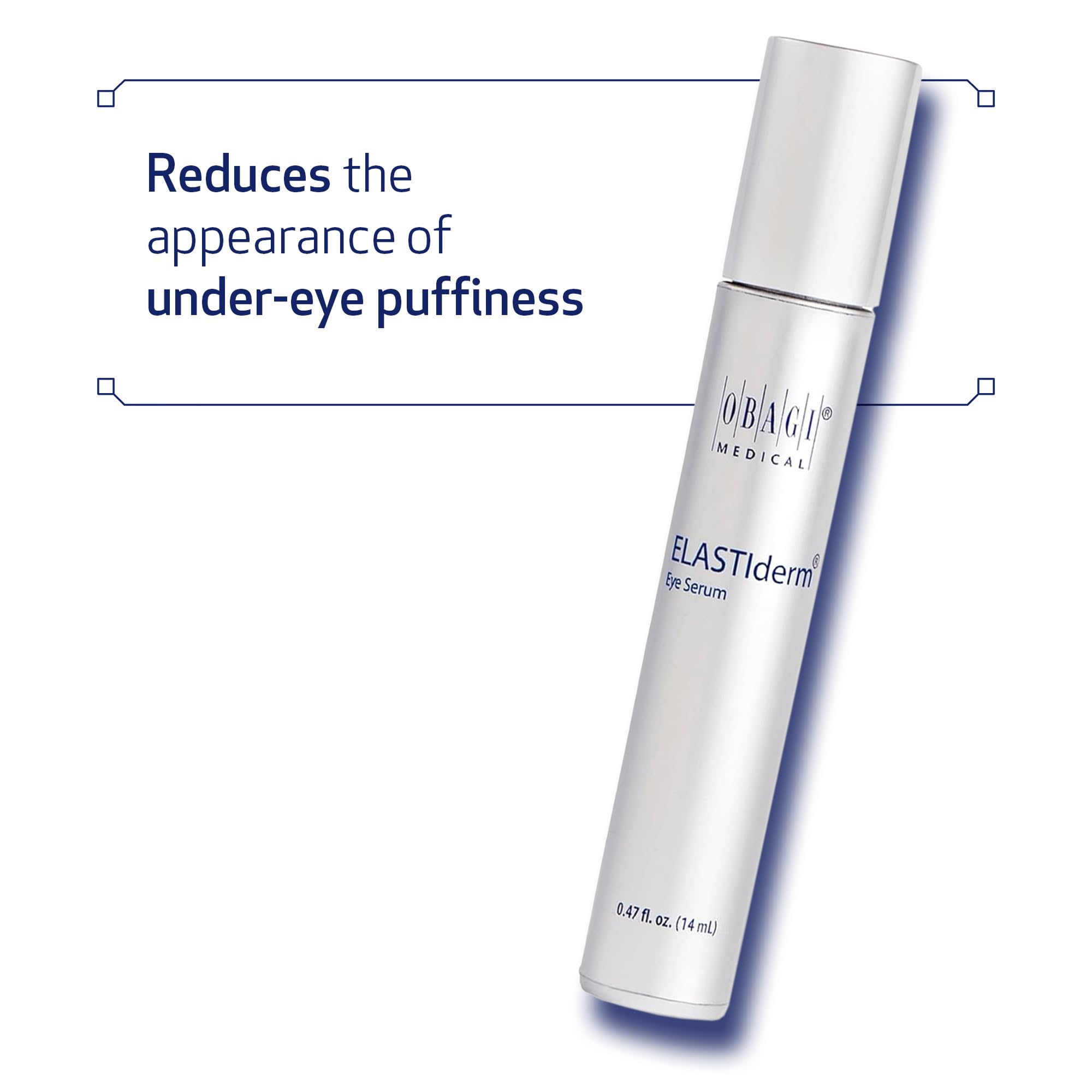Obagi ELASTIderm Eye Serum – De-Puffing Serum with Caffeine & Bi-Mineral Contour Complex – 0.47 oz