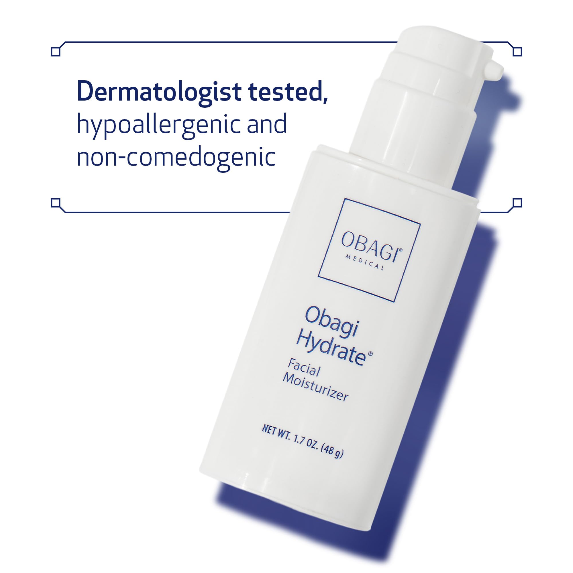 Obagi Hydrate Facial Moisturizer | All-Day Hydration for All Skin Types