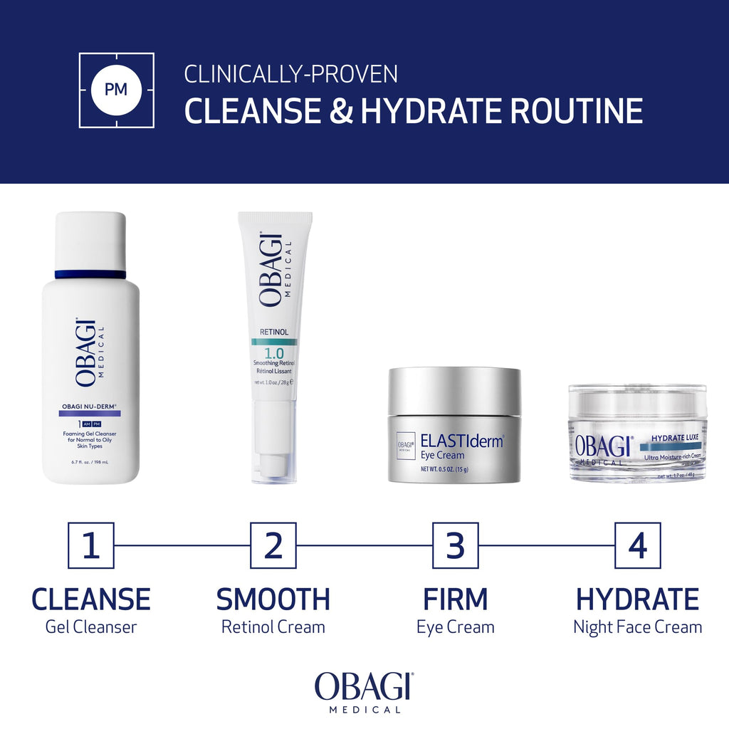 Obagi Hydrate Luxe Ultra-Rich Night Moisturizer – Deep Hydration for Dry & Sensitive Skin