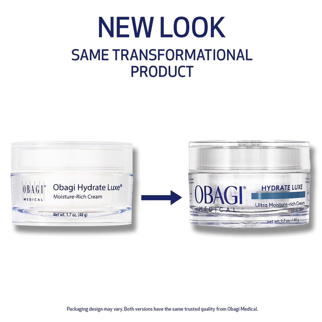 Obagi Hydrate Luxe Ultra-Rich Night Cream – Non-Comedogenic with Tara Seed Extract | Two Pack, 2 x 1.7 oz