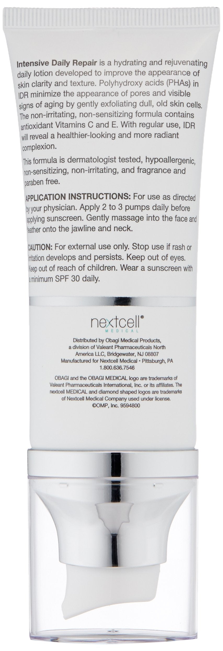 Obagi Medical Intensive Daily Repair Exfoliating and Hydrating Lotion, 2oz
