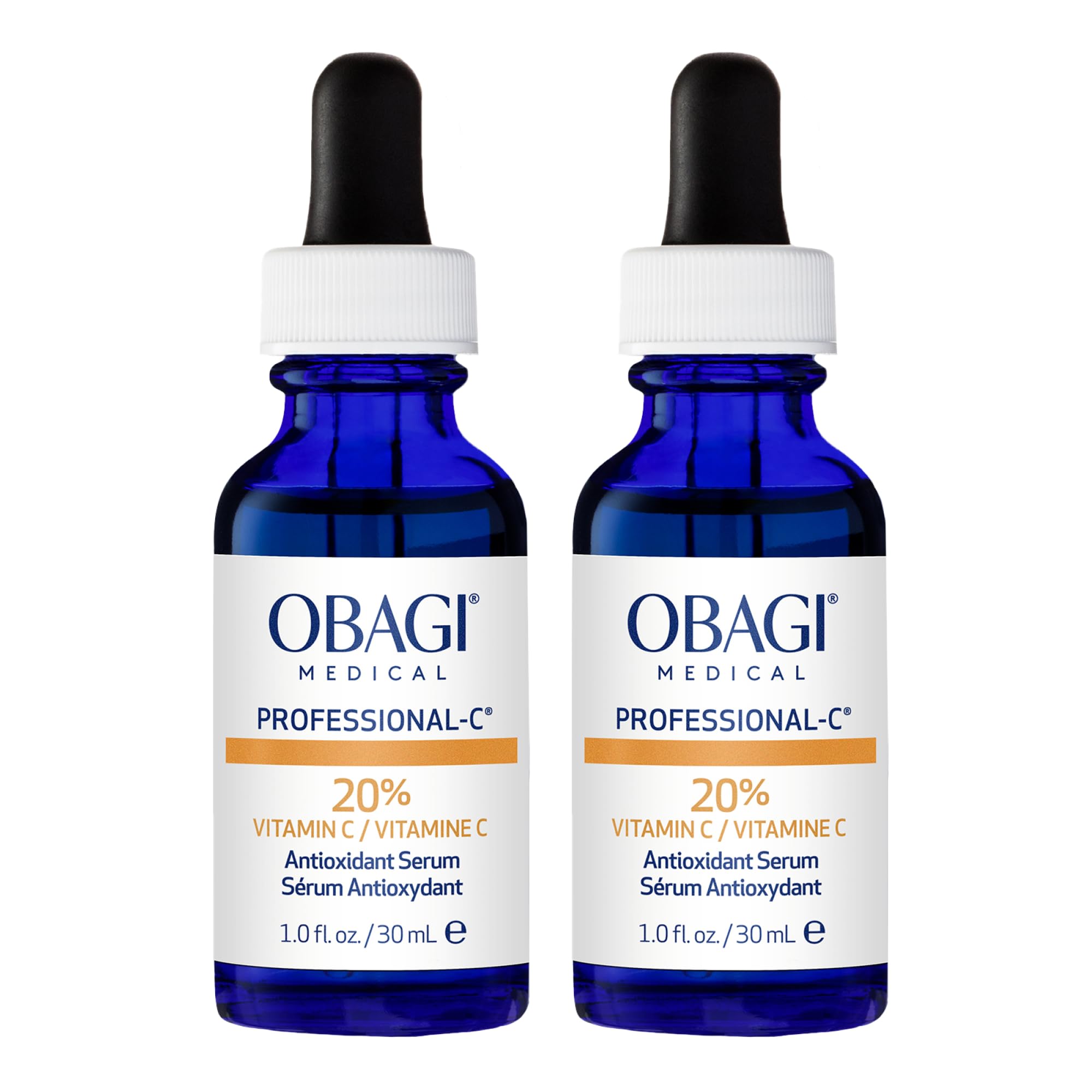 Obagi Medical Professional-C 20% Vitamin C Serum – Brighten Skin Tone & Minimize Fine Lines | 1 oz