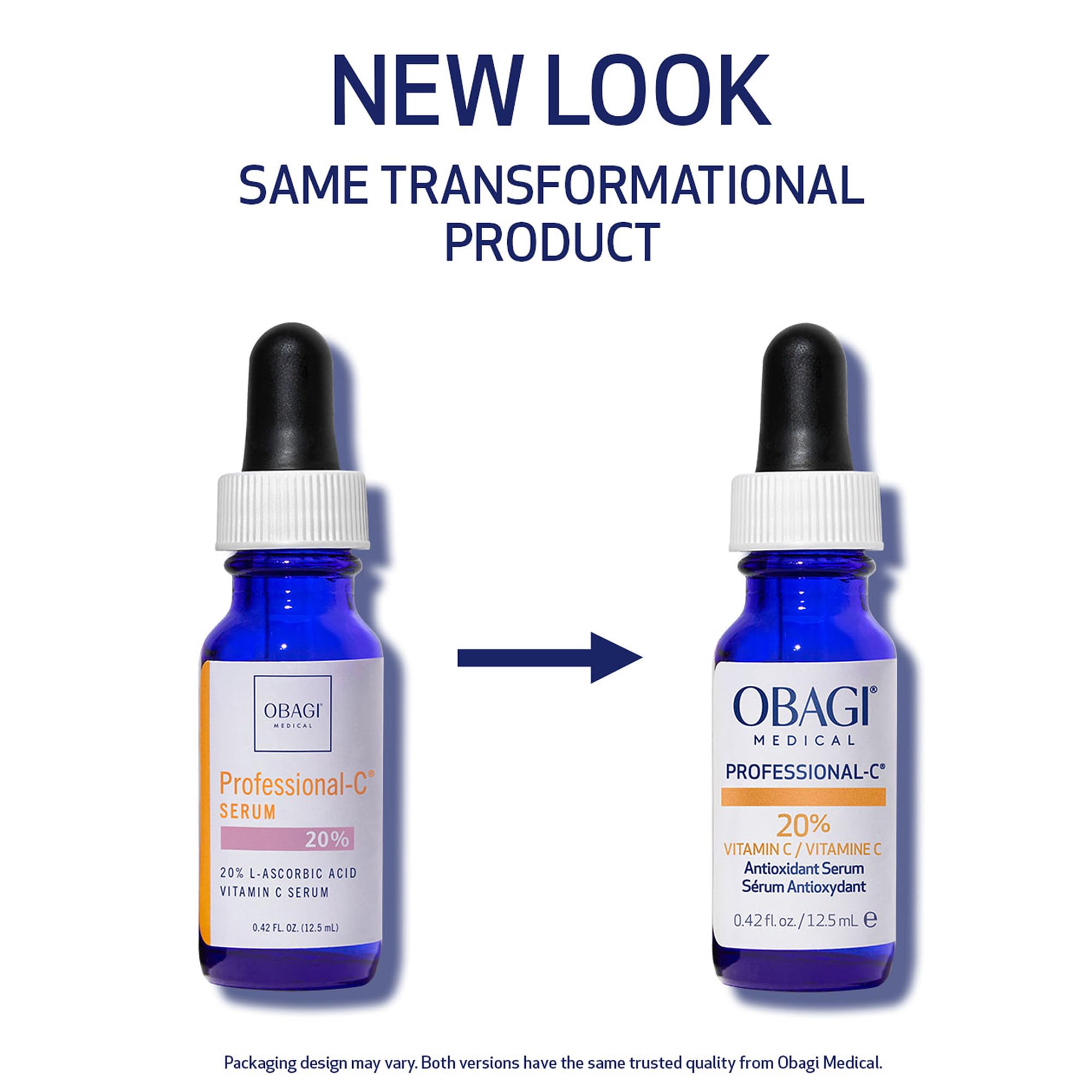 Obagi Medical Professional-C 20% Vitamin C Serum – Brightens Tone & Diminishes Fine Lines – 0.42 oz