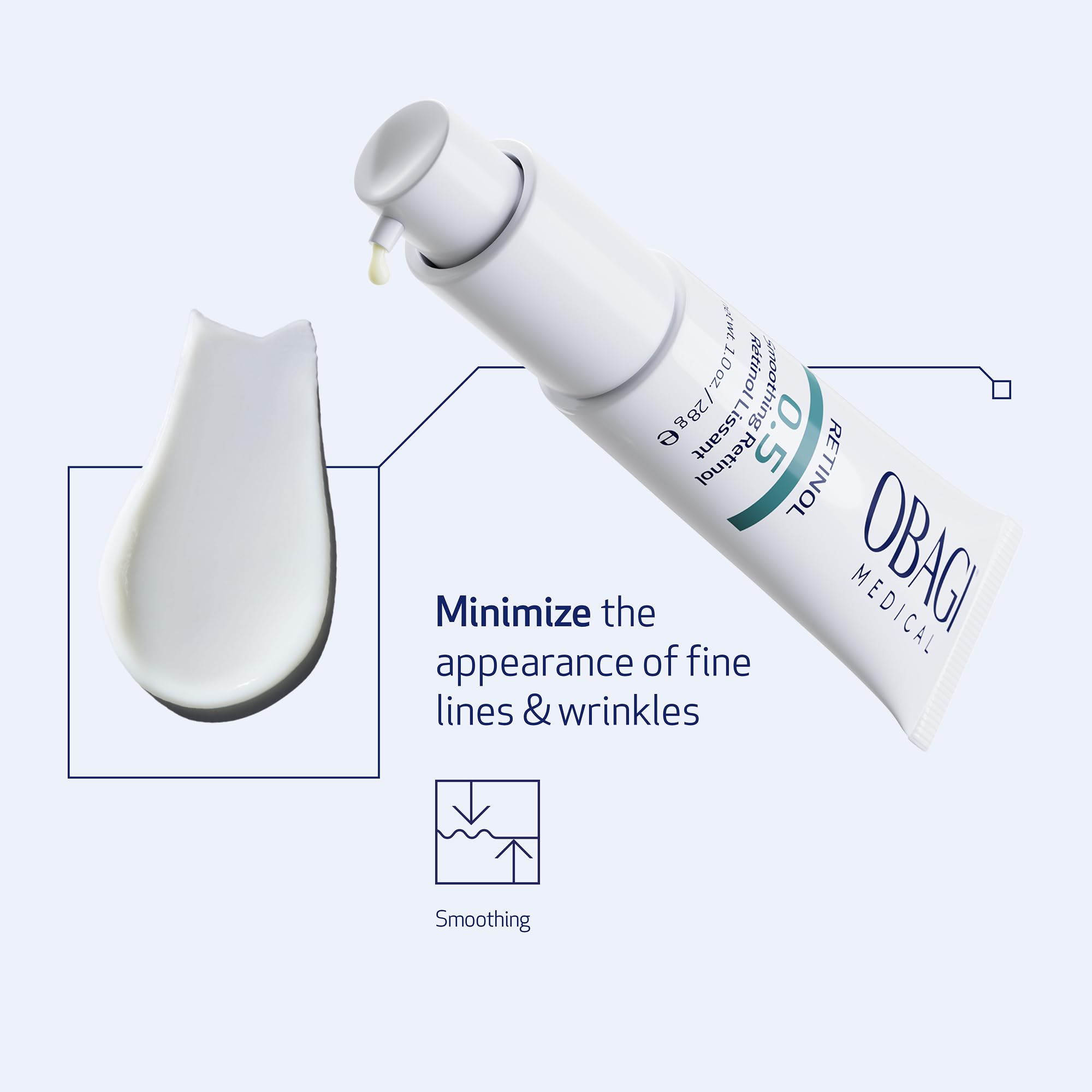 Obagi Medical Retinol 0.5 Cream — Gentle Retinol with Entrapped Delivery (1 oz)