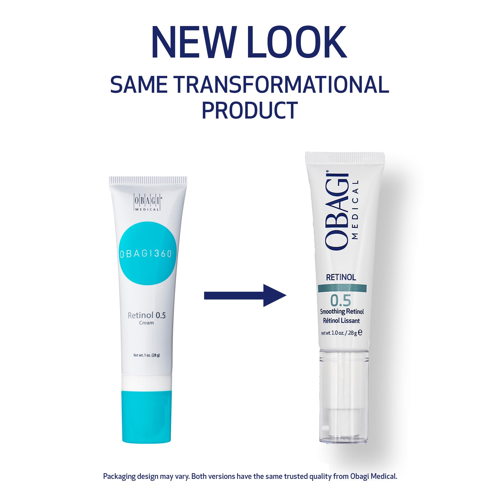 Obagi Medical Retinol 0.5 Cream — Gentle Retinol with Entrapped Delivery (1 oz)