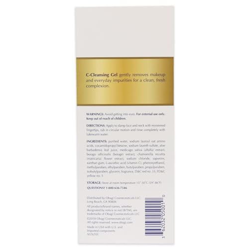 Obagi Medical System Cleansing Gel - Vitamin C Cleanser, 6 fl oz