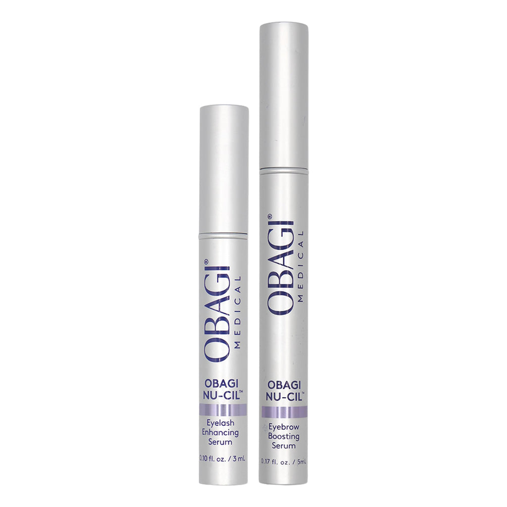 Obagi Nu-Cil Eyelash Enhancing Serum & Eyebrow Boosting Serum Set | Thicker Lashes & Fuller Brows