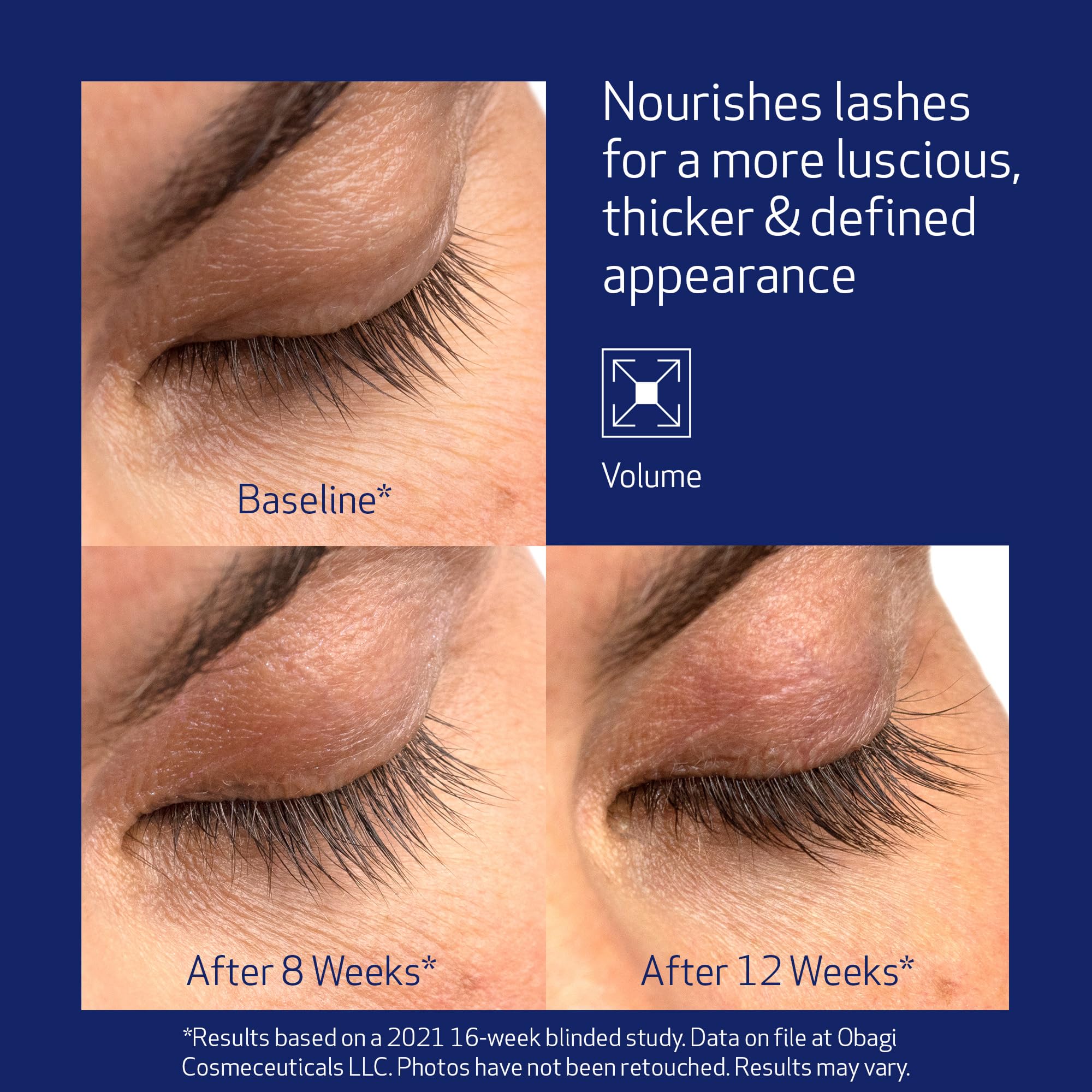 Obagi Nu-Cil Eyelash Enhancing Serum – Nourishing Biotin Lash Serum, 0.1 oz (Pack of 2)