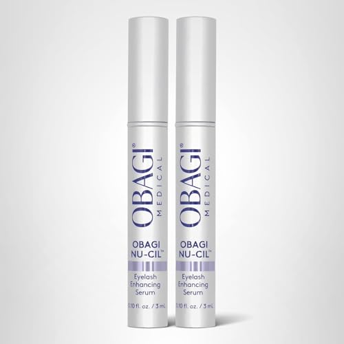 Obagi Nu-Cil Eyelash Enhancing Serum – Nourishing Biotin Lash Serum, 0.1 oz (Pack of 2)
