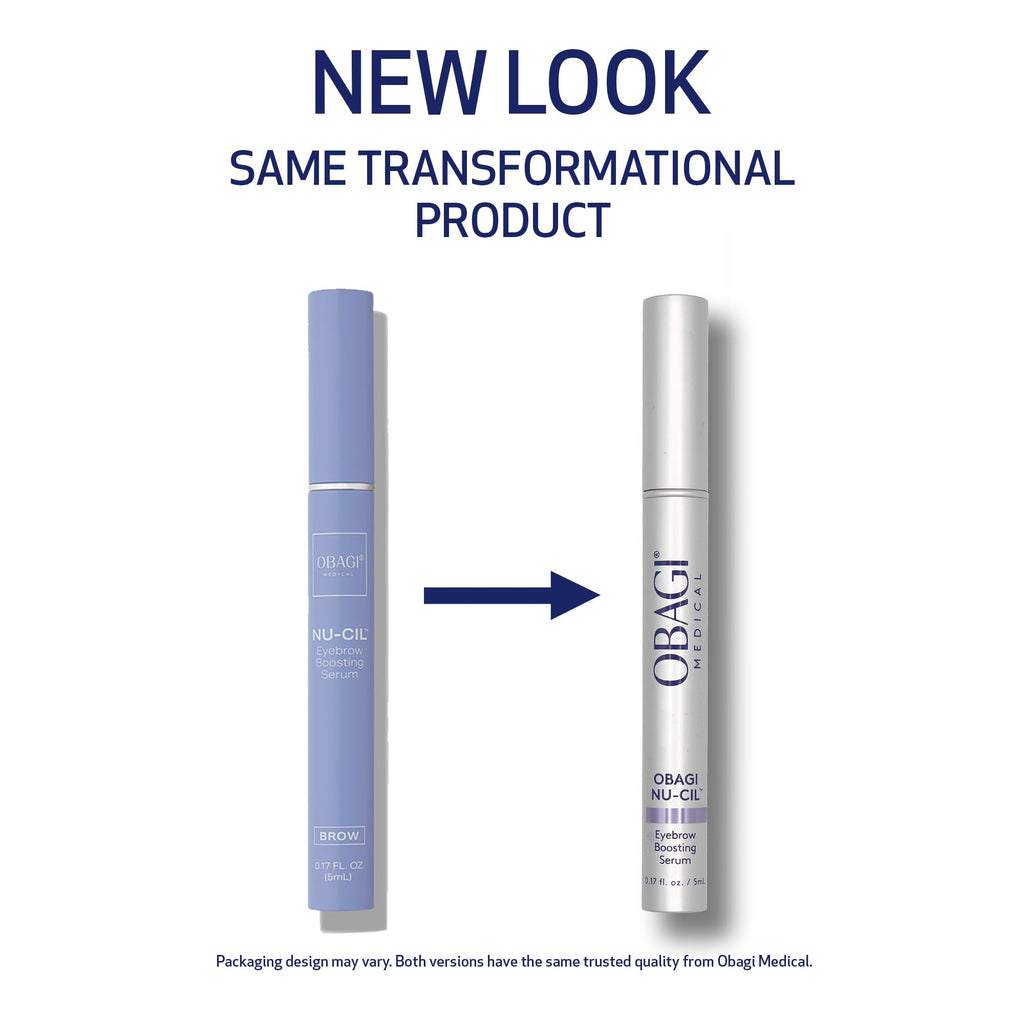 Obagi Nu-Cil Eyebrow Boosting Serum – Fuller Brows with Biotin & Hyaluronic Acid | 0.17 oz