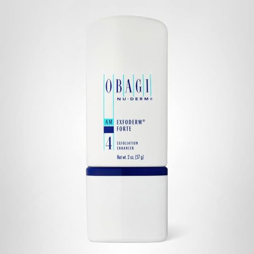 Obagi Nu-Derm Exfoderm Forte – Advanced Exfoliating Lotion with Glycolic & Lactic Acids for Normal to Oily Skin | 2 oz