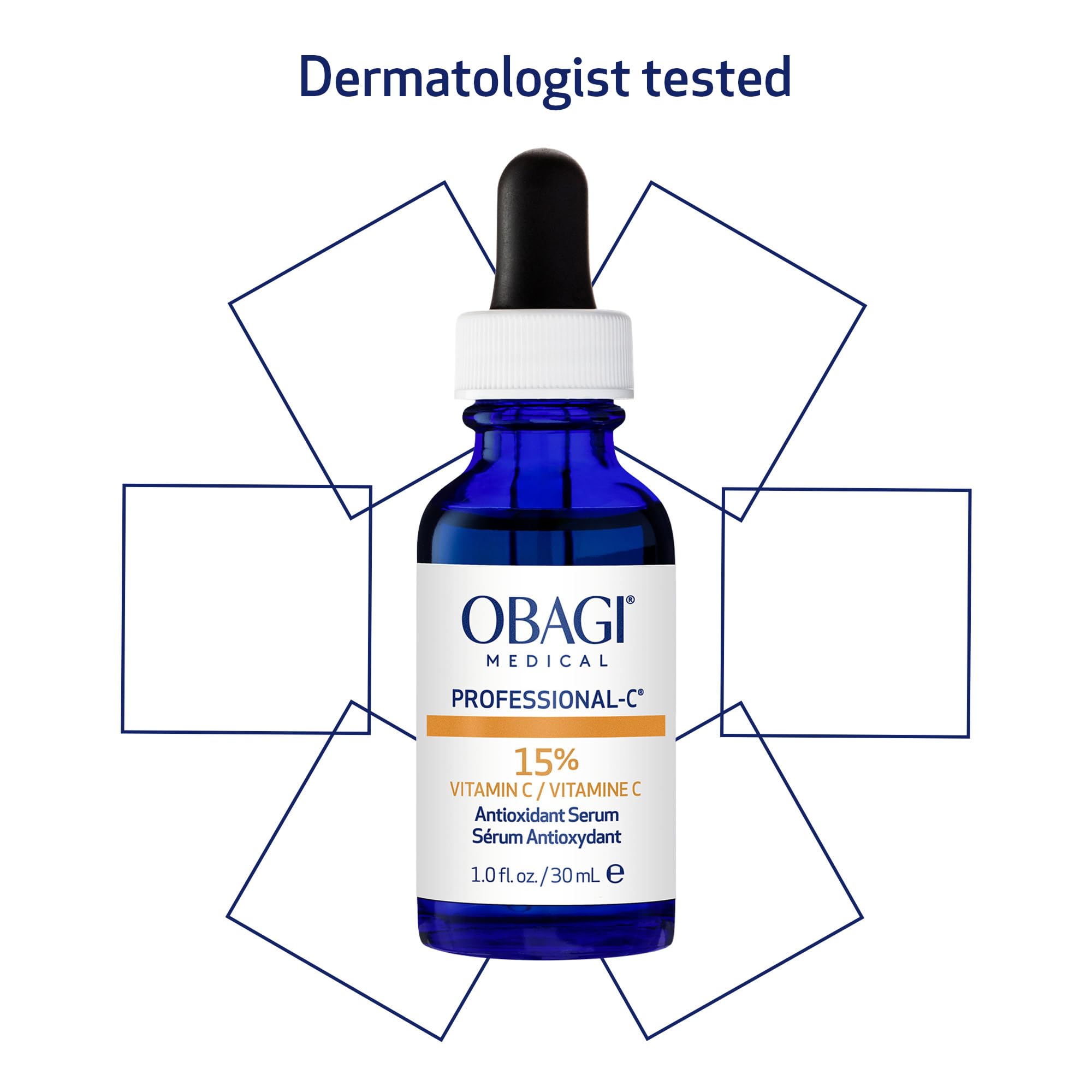 Obagi Medical Professional-C 15% Vitamin C Serum – Brightens Skin Tone & Minimizes Fine Lines | 1 oz