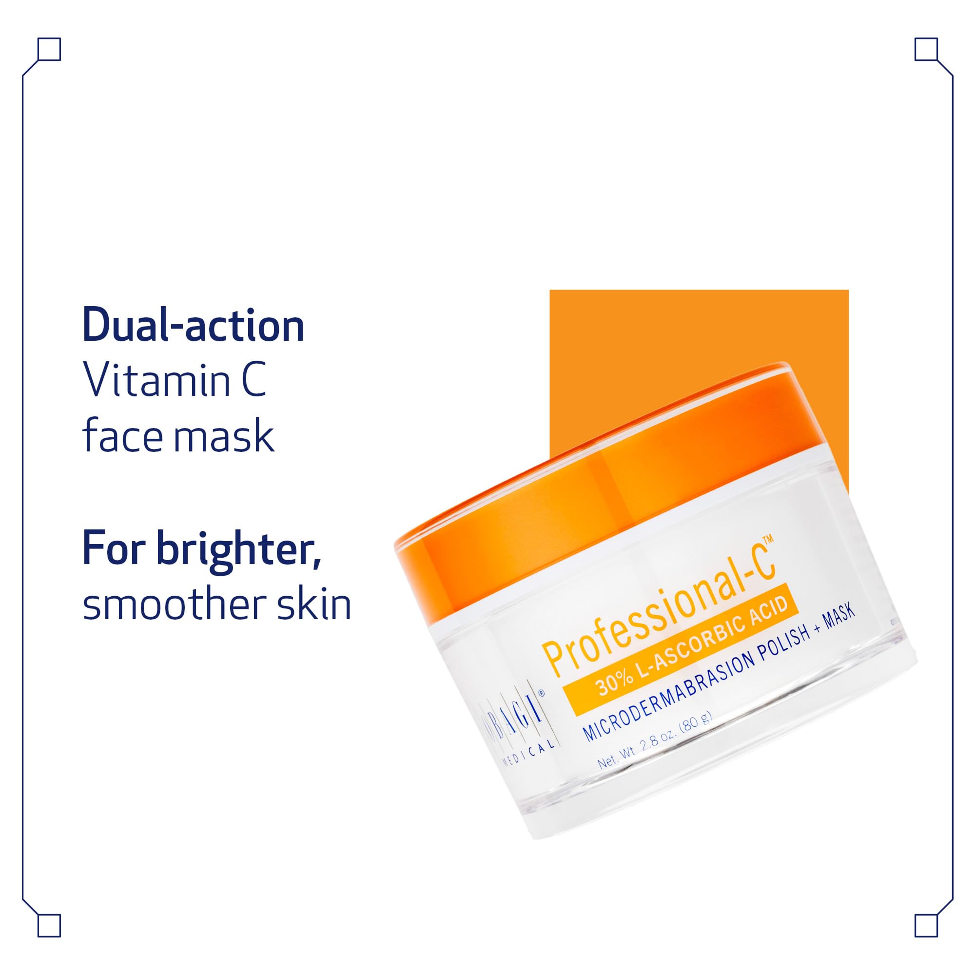 Obagi Professional-C Microdermabrasion Polish + Mask – Exfoliating Vitamin C Face Mask, 2.8 oz