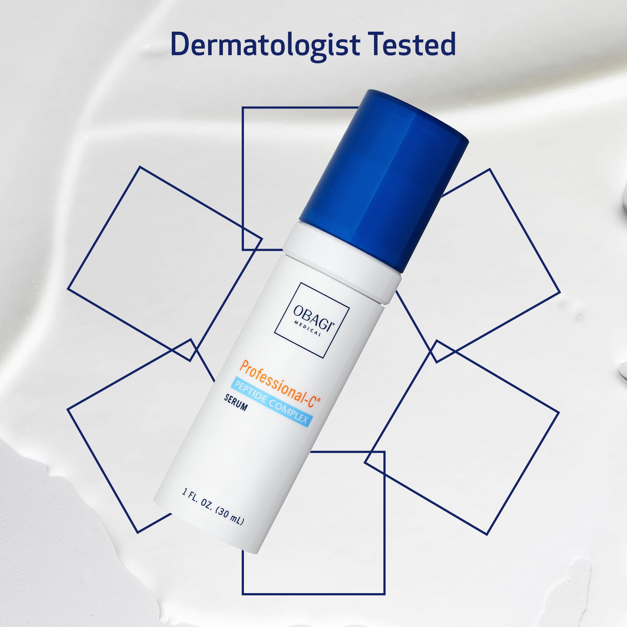 Obagi Professional-C Peptide Complex Serum – Improve Firmness, Tone & Fine Lines – 1 oz