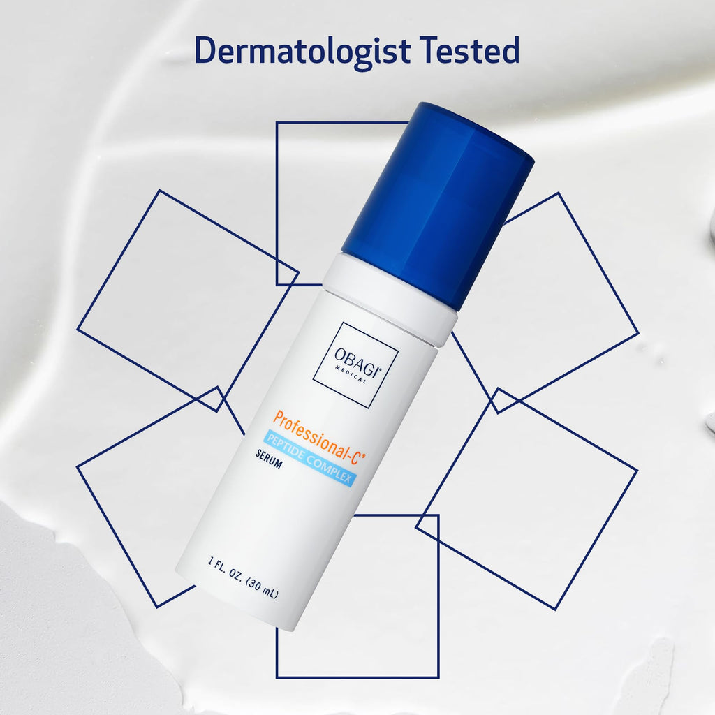 Obagi Medical Professional-C Peptide Complex Serum – Improves Firmness, Tone & Fine Lines (1 oz)