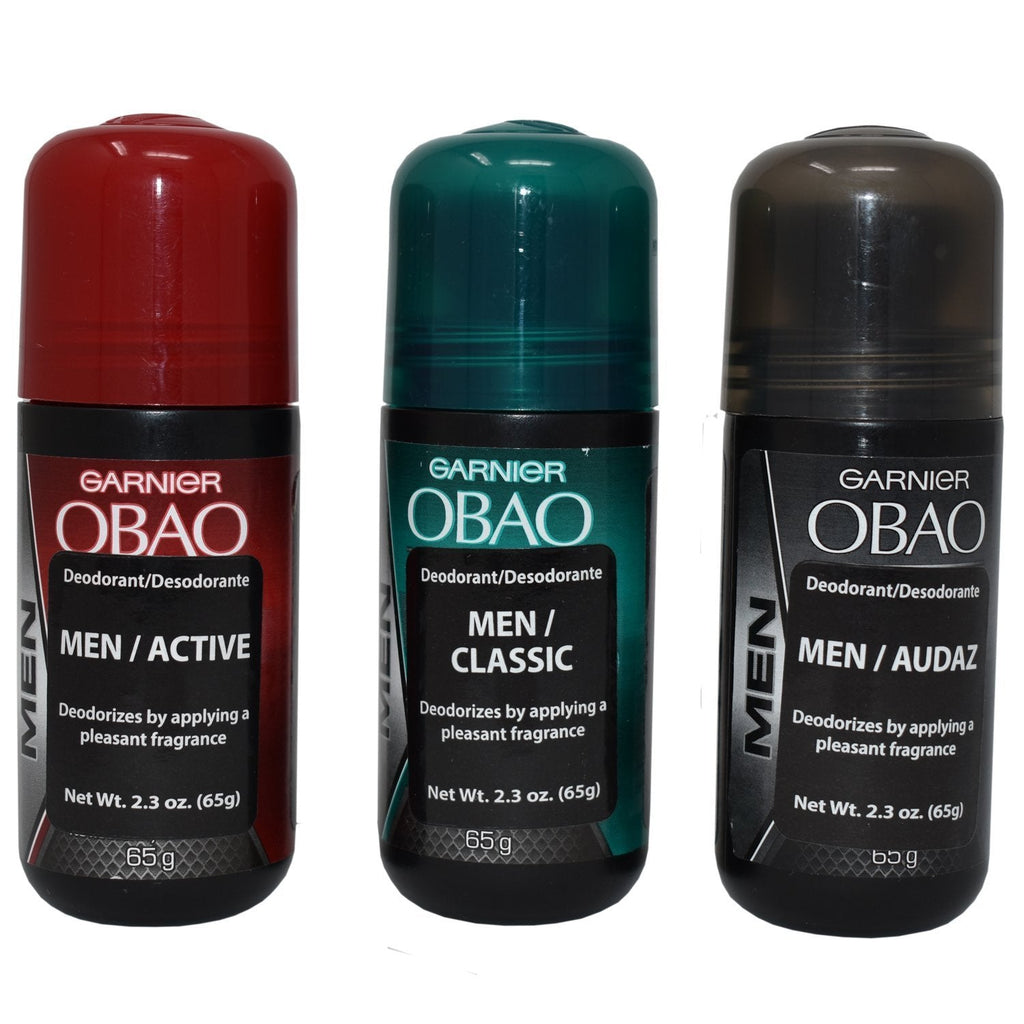 OBAO Assorted Deodorant for Men – Pack of 3 | Fresh Scents for Every Day