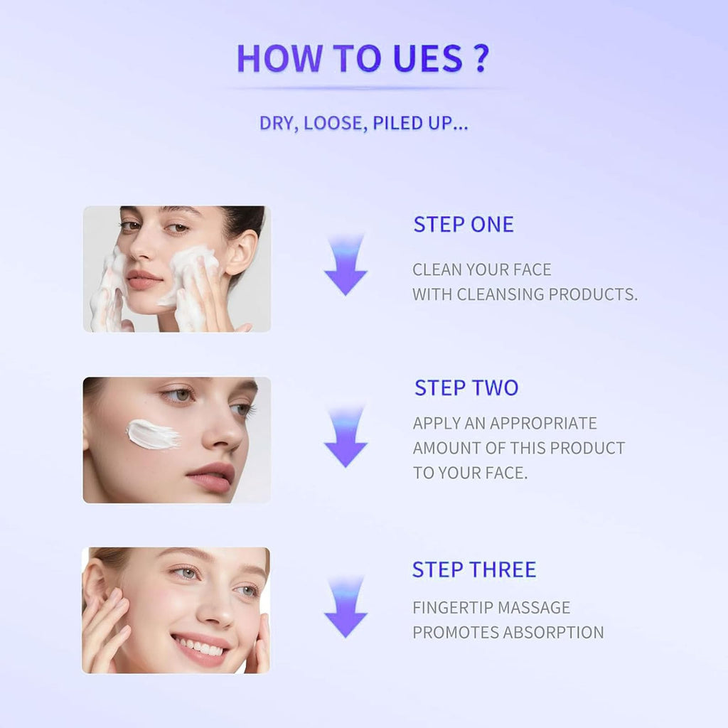 Obemary Luxevéria Polypeptide Collagen Elastic Essence Cream – Deep Hydration, All Skin Types, 2 Pcs