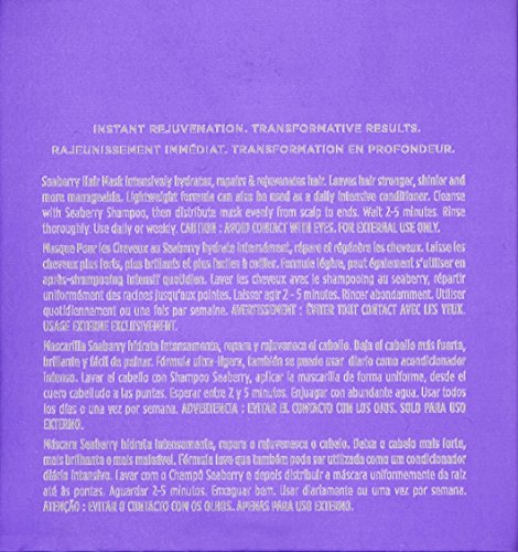 Obliphica Professional Seaberry Mask — Nourishing Hair Treatment for Medium to Coarse Hair