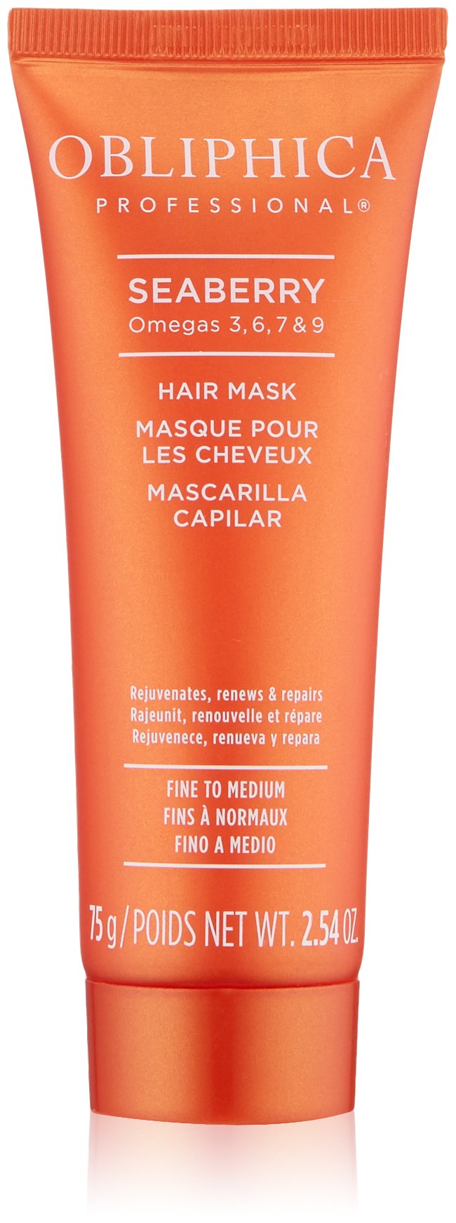 Obliphica Seaberry Hair Mask — Deep Conditioning for Dry, Damaged Hair