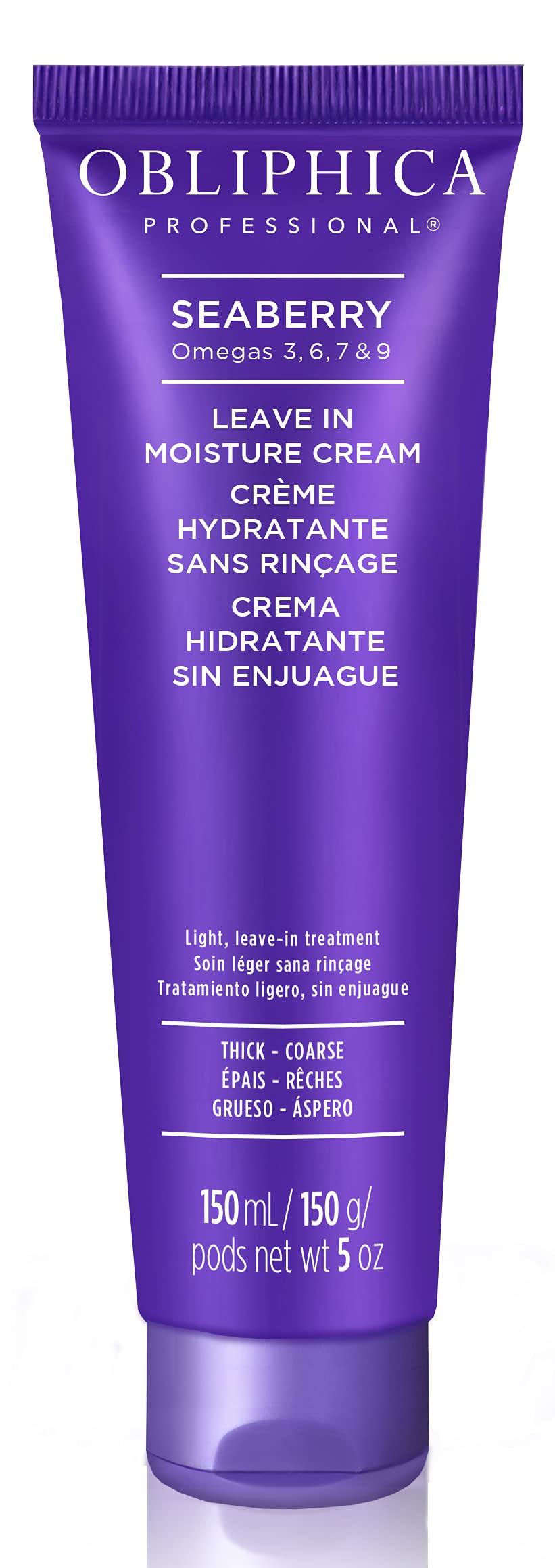 Obliphica Seaberry Leave-In Moisture & Styling Cream - Anti-Frizz