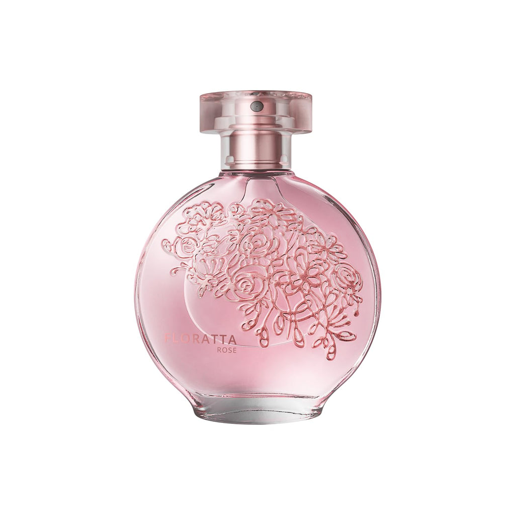 O Boticário Floratta Rose Eau de Toilette – 2.5 oz Long-Lasting Floral Rose