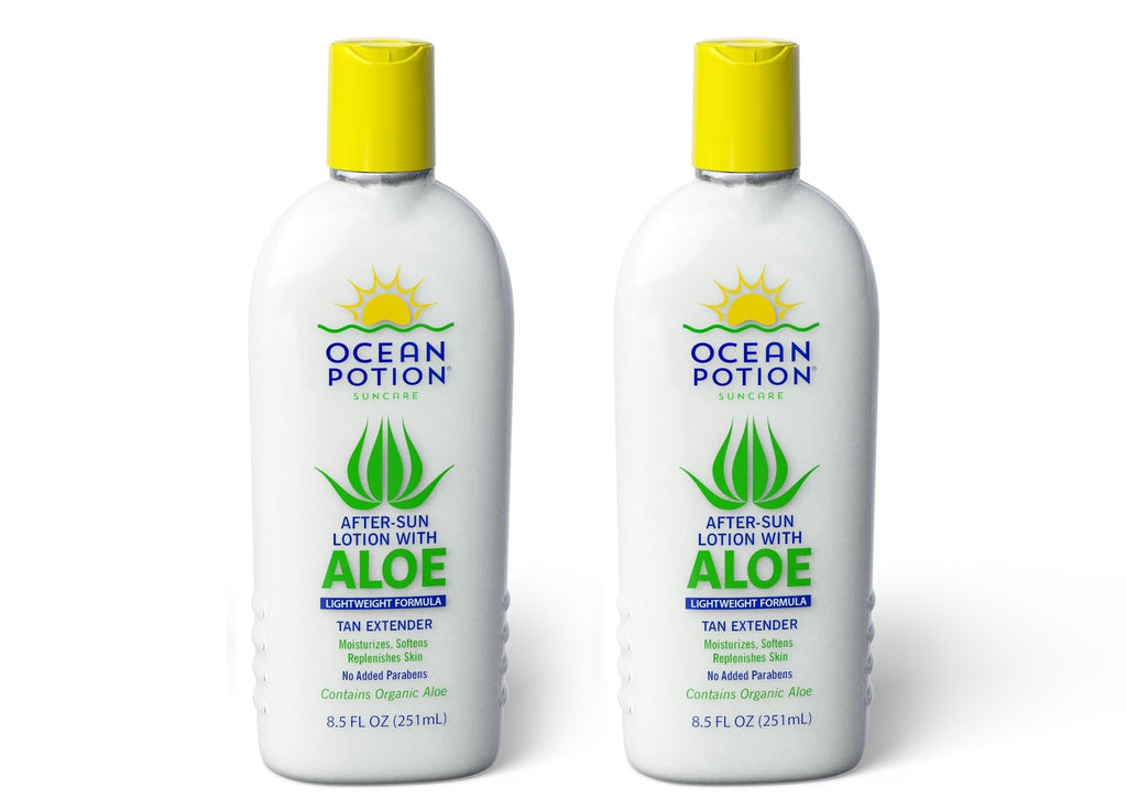 Ocean Potion Moisturizing After Sun Lotion — 8.5oz Pack of 2 | Lightweight Hydration
