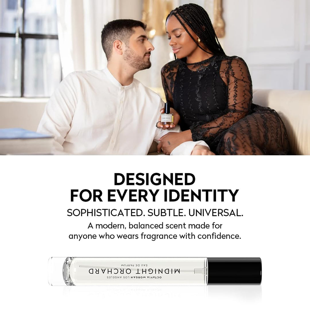 OCTAVIA MORGAN Midnight Orchard Eau de Parfum - Travel Size 10ml with Peach, Apricot & Sandalwood