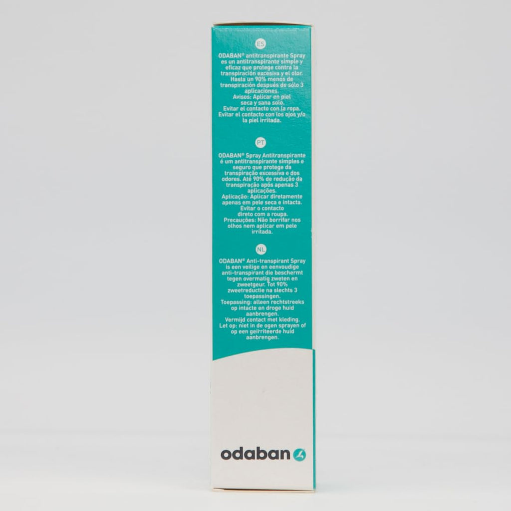 ODABAN Antiperspirant Deodorant – Clinical Strength, Fragrance-Free, Pack of 2 x 1oz