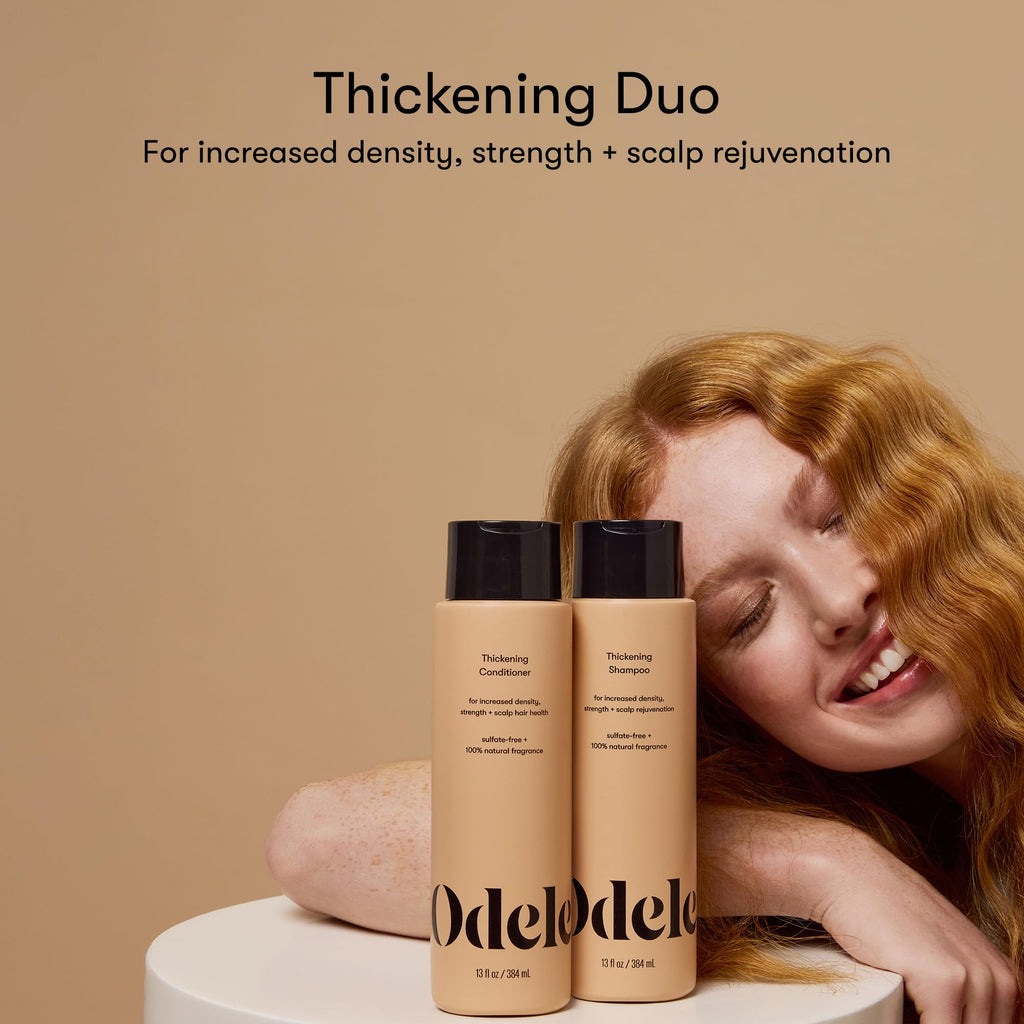 Odele Hair Thickening Shampoo & Conditioner Set – Densify & Strengthen (13 fl oz x 2)
