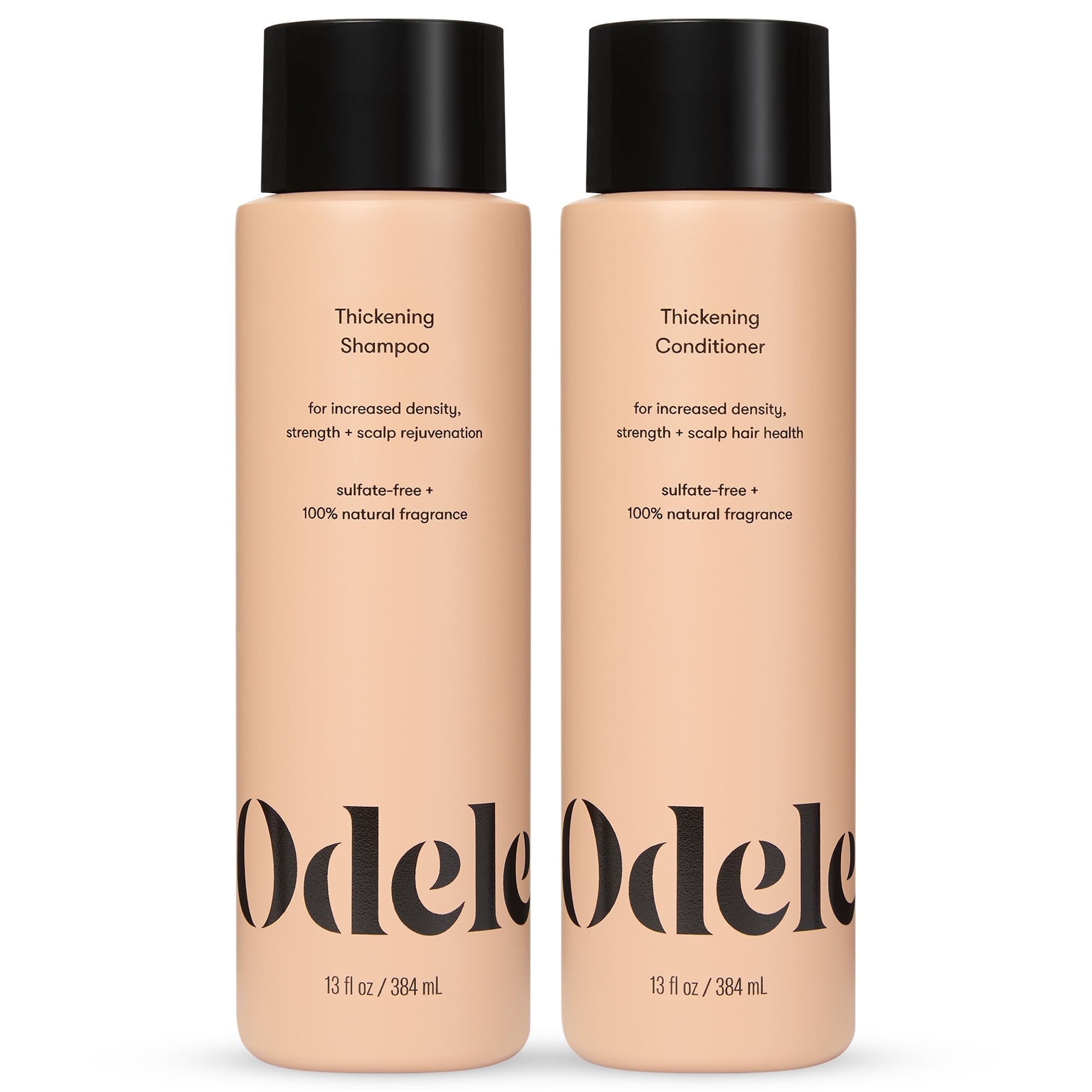 Odele Hair Thickening Shampoo & Conditioner Set – Densify & Strengthen (13 fl oz x 2)