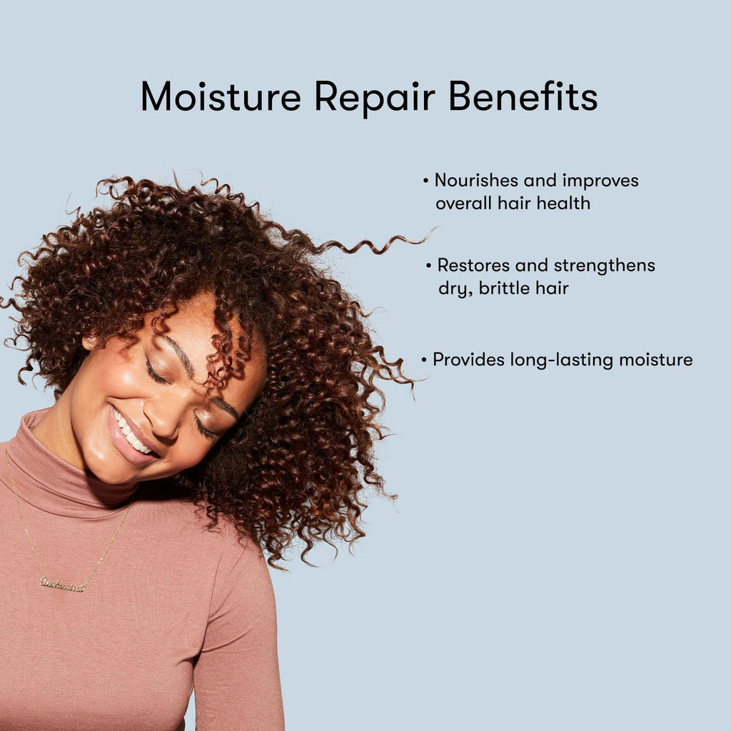 Odele Moisture Repair Sulfate-Free Shampoo & Conditioner Set – Deep Hydration 13 oz Each (2-Pack)