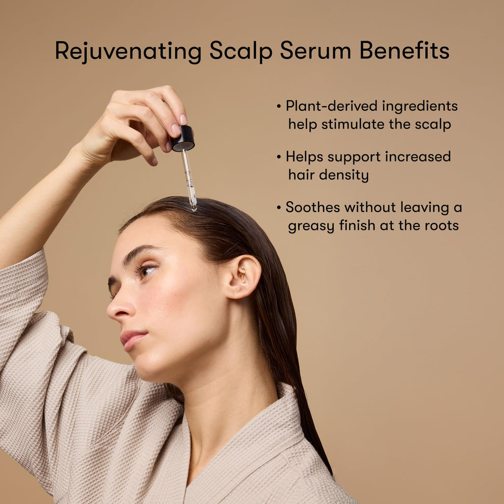 Odele Rejuvenating Scalp Serum – Rosemary & Vitamin E for Balanced Scalp & Hair Density | All Hair Types | 2 fl oz