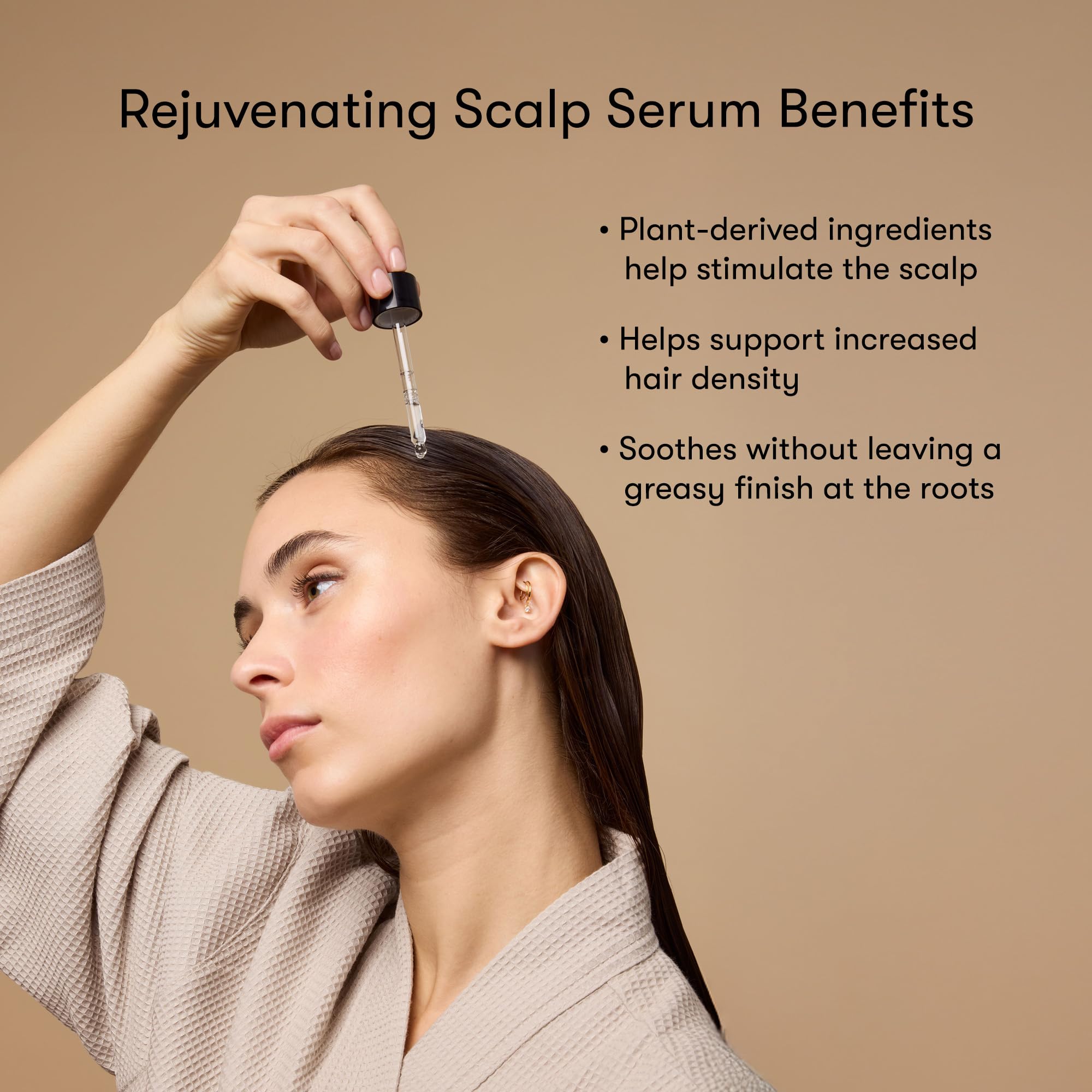 Odele Rejuvenating Scalp Serum – Rosemary & Vitamin E for Balanced Scalp & Hair Density | All Hair Types | 2 fl oz