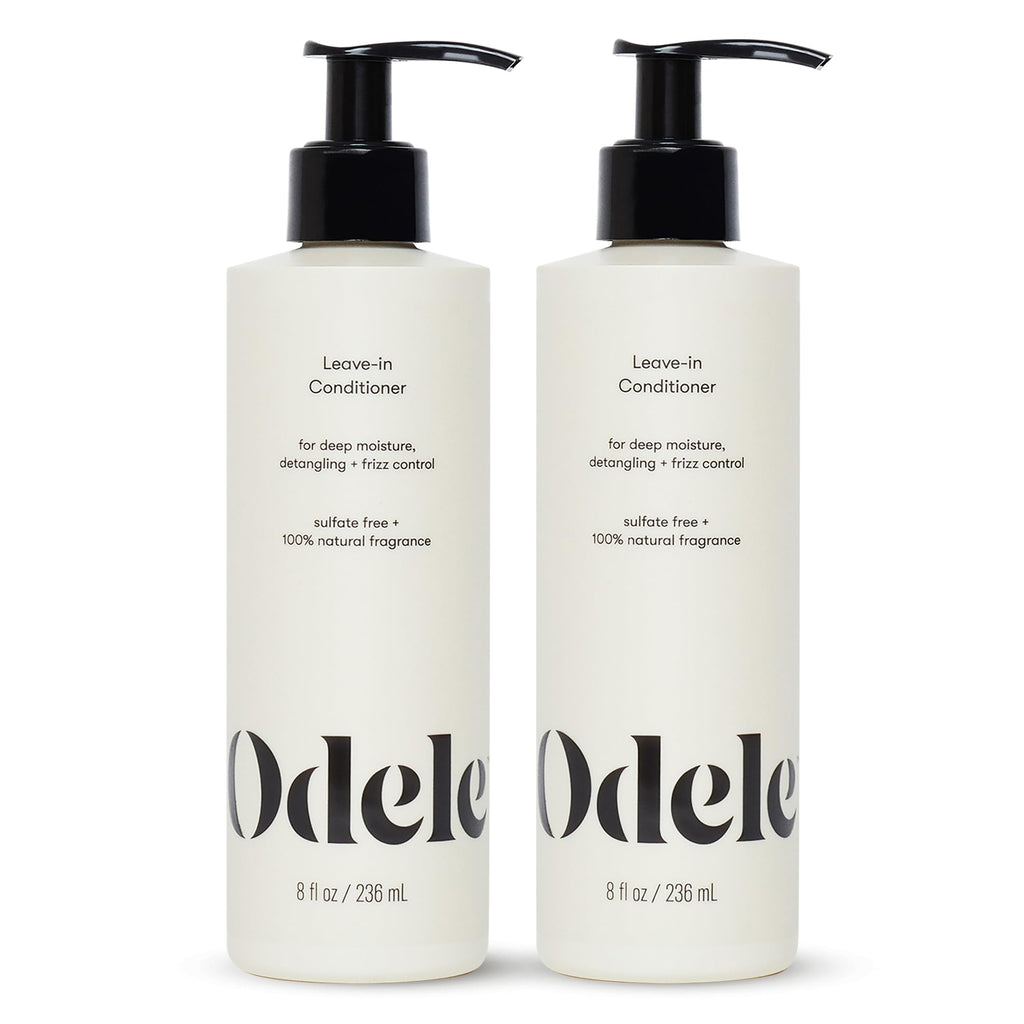 Odele Vegan Leave-In Conditioner – Deep Moisture, Detangling & Frizz Control (2-Pack, 8 fl oz)