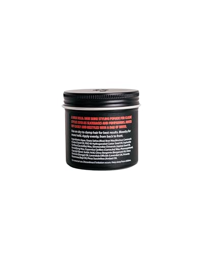 O'Douds Standard Pomade for Men – Firm Hold, High Shine, Bay & Blood Orange Scent (3.4oz)