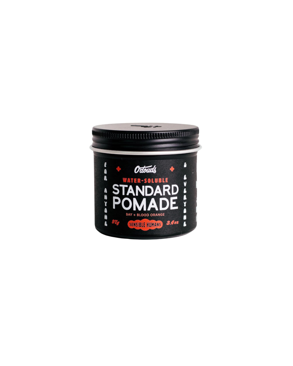 O'Douds Standard Pomade for Men – Firm Hold, High Shine, Bay & Blood Orange Scent (3.4oz)